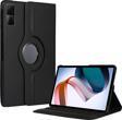 Xiaomi Redmi Pad 10.6 inç Kılıf 360 Derece Dönerli Yatay ve Dikey Standlı Deri Kılıf + 9H Nano Ekran Koruyucu