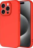 Apple iPhone 15 Pro Max Kılıf Dışı Silikon içi Kadife Lansman Kılıf
