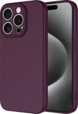 Apple iPhone 15 Pro Max Kılıf Dışı Silikon içi Kadife Lansman Kılıf