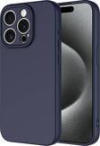 Apple iPhone 15 Pro Max Kılıf Dışı Silikon içi Kadife Lansman Kılıf