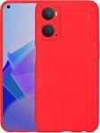Oppo A96 4G Kılıf Dışı Silikon içi Kadife Lansman Kılıf