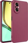 Realme 12 Lite Kılıf Dışı Silikon içi Kadife Lansman Kılıf