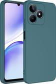 Realme C53 Kılıf Dışı Silikon içi Kadife Lansman Kılıf