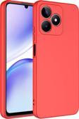 Realme Note 50 Kılıf Dışı Silikon içi Kadife Lansman Kılıf