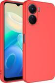 Vivo Y16 Kılıf Dışı Silikon içi Kadife Lansman Kılıf