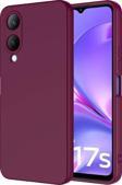 Vivo Y17S Kılıf Dışı Silikon içi Kadife Lansman Kılıf