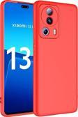 Xiaomi Mi 13 Lite Kılıf Dışı Silikon içi Kadife Lansman Kılıf