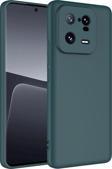 Xiaomi Mi 13 Pro Kılıf Dışı Silikon içi Kadife Lansman Kılıf