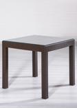 Sandalie Rattan 80X80 Camlı Kahve Masa - Bahçe&Balkon&Teras