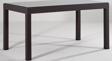 Sandalie Rattan 90X150 Camlı Kahve Masa - Bahçe&Balkon&Teras