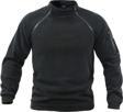 Genius Store Erkek Polar Outdoor Fermuarlı Kombat Tactical Cepli Polar Siyah S