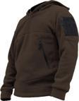 Genius Store Erkek Polar Outdoor Kapşonlu Kombat Tactical Cepli Polar Haki S