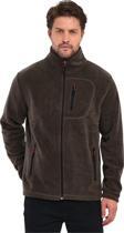 Genius Store Genıus Store Erkek Polar Tam Fermuarlı 3 Cepli Outdoor Polar Ceket Tactical Flecee Polar-Gns Haki L