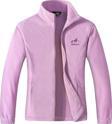 Genius Store Unisex Polar Tam Fermuarlı Outdoor Polar Ceket Tactical Polar Kadın-Erkek Polar Renkli-Tam Lila L