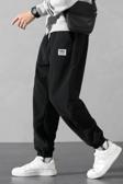Genius Store Erkek Polar Kumaş Oversize Erkek Eşofman Altı Siyah S