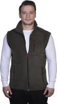 Genius Store Erkek Polar Yelek Tam Femuarlı Outdoor Spor Yelek 3 Cepli 8 Renk Haki S