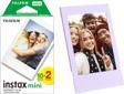 Instax Mini 12 Makine Uyumlu 20'li Film ve Lila Fotoğraf Çerçevesi