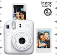 Instax mini 12 Beyaz Fotoğraf Makinesi ve Fotoğraf Çerçeve Seti
