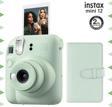 Instax mini 12 Yeşil Fotoğraf Makinesi ve 96'lı Laporta Albüm Seti