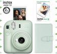 Instax mini 12 Yeşil Fotoğraf Makinesi-10'lu Film ve Laporta Albüm Seti