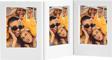 Instax Mini Film Uyumlu Beyaz 3'lü Mıknatıslı Fotoğraf Çerçeve Seti