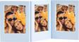 Instax Mini Film Uyumlu Mavi 3'lü Mıknatıslı Fotoğraf Çerçeve Seti