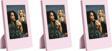 Instax Mini Film Uyumlu Pembe 3'lü Klasik Fotoğraf Çerçeve Seti