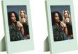 Instax Mini Film Uyumlu Yeşil 2'li Klasik Fotoğraf Çerçeve Seti