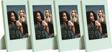Instax Mini Film Uyumlu Yeşil 4'lü Klasik Fotoğraf Çerçeve Seti