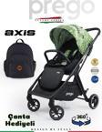 Prego Axis 360° Dönebilen Bebek Arabası + Çanta Hediyeli