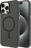 Apple iPhone 14 Pro Max Kılıf Zore Magsafe Şarj Özellikli Buzlu Transparan C-Pro Sert Kapak