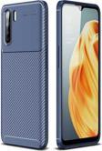 Oppo Reno 3 Kılıf Darbe Emici Uzun Ömürlü Parmak İzi Yapmaz Karbon Tasarım Negro Kılıf