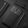 Huawei Mate 20 Lite Kılıf Darbe Emici Uzun Ömürlü Parmak İzi Yapmaz Karbon Tasarım Negro Kılıf