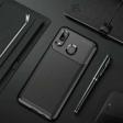 Samsung Galaxy A10S Kılıf Darbe Emici Uzun Ömürlü Parmak İzi Yapmaz Karbon Tasarım Negro Kılıf