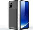 Samsung Galaxy A81 Kılıf Darbe Emici Uzun Ömürlü Parmak İzi Yapmaz Karbon Tasarım Negro Kılıf