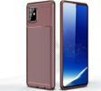 Samsung Galaxy A81 Kılıf Darbe Emici Uzun Ömürlü Parmak İzi Yapmaz Karbon Tasarım Negro Kılıf