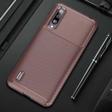 Xiaomi Mi 9 Lite Kılıf Darbe Emici Uzun Ömürlü Parmak İzi Yapmaz Karbon Tasarım Negro Kılıf