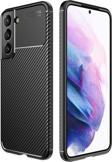 Samsung Galaxy S22 Plus Kılıf Darbe Emici Uzun Ömürlü Parmak İzi Yapmaz Karbon Tasarım Negro Kılıf