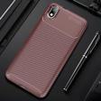 Xiaomi Redmi 7A Kılıf Darbe Emici Uzun Ömürlü Parmak İzi Yapmaz Karbon Tasarım Negro Kılıf