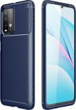 Xiaomi Redmi Note 9 4G Kılıf Darbe Emici Uzun Ömürlü Parmak İzi Yapmaz Karbon Tasarım Negro Kılıf