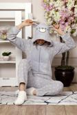Kışlık Welsoft Kadın Polar Tulum Pijama Takımı-5 Renk