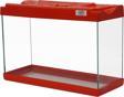 Kanki Pet KP3018 Renkli Kapak Mini Akvaryum Kırmızı 30 CM