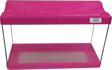Kanki Pet KP3018 Renkli Kapak Mini Akvaryum Pembe 30 CM