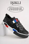 Muggo SONİC Garantili Legolu Bağcıklı ve Cırtlı Ortopedik Çocuk Sneaker Spor Ayakkabı