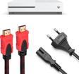 Xbox One S Güç Kablosu ve Örgülü Hdmi Kablo Set Xbox Aksesuar
