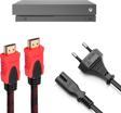 Xbox One X Güç Kablosu ve Örgülü Hdmi Kablo Set Xbox Aksesuar