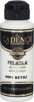 Cadence Premium Akrilik Boya 120 ml Beyaz