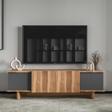 Alonex Diana 180 Cm Tv Ünitesi, Ceviz- Antrasit Tv Ünitesi