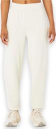 Asics 2032C844 Logo Sweatpant Alti Krem Kadın Eşofman Altı L