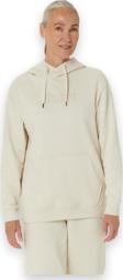 Asics 2032C845 Logo Oth Hoodie Krem Kadın Sweatshirt L